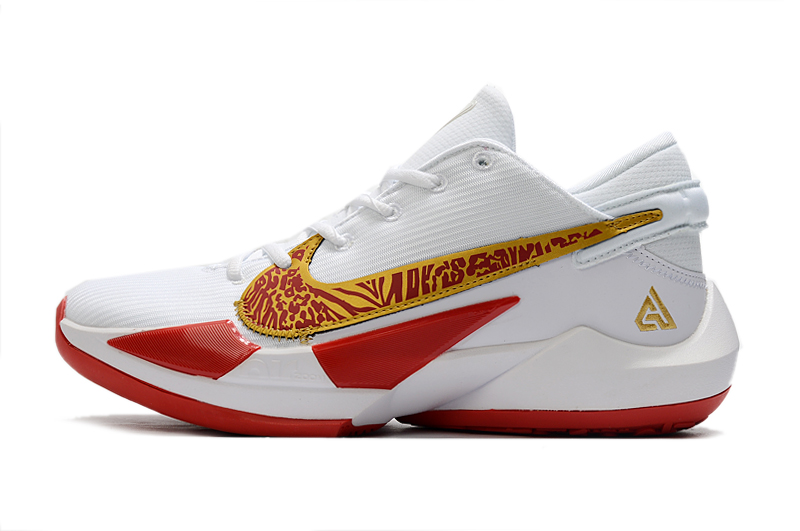 2020 Men Nike Air Zoom Freak II White Yellow Red Shoes